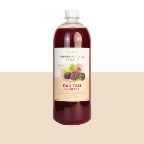 Vkombucha Chill Dâu Tằm 1000ml